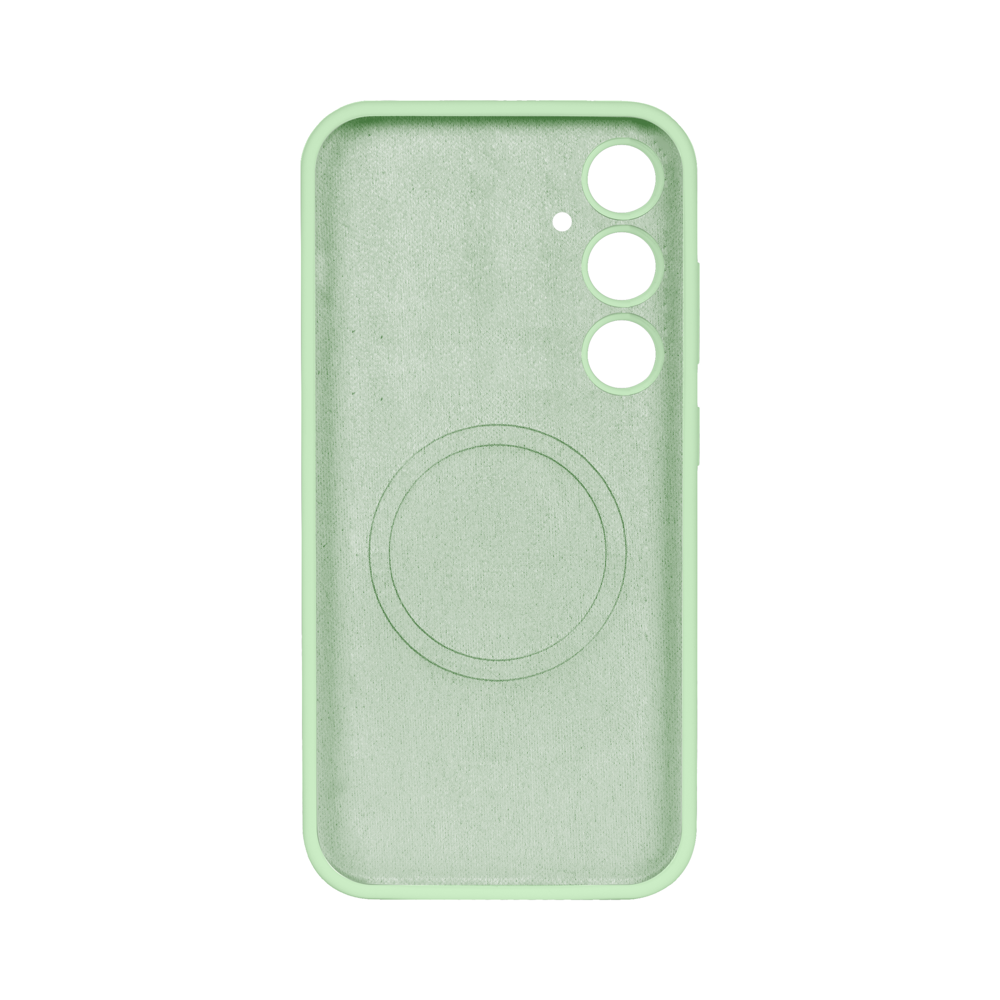 Rixus Soft TPU Phone Case With MagSafe Compatible For Samsung Galaxy S24 Plus Matcha