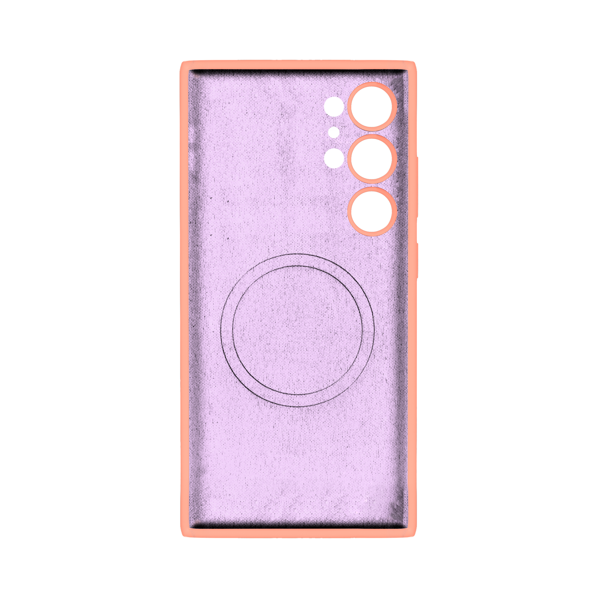 Rixus Soft TPU Phone Case With MagSafe Compatible For Samsung Galaxy S24 Ultra Pink