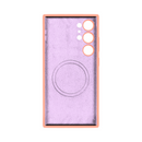 Rixus Soft TPU Phone Case With MagSafe Compatible For Samsung Galaxy S24 Ultra Pink
