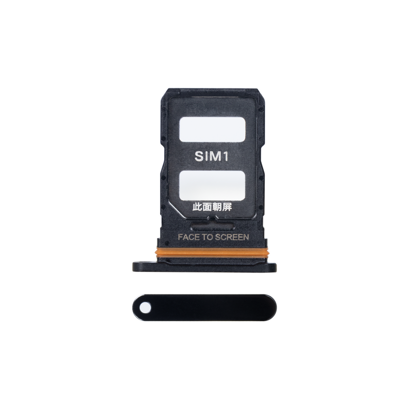 Xiaomi 12 Lite 5G (2203129G) Sim Card Holder Black OEM