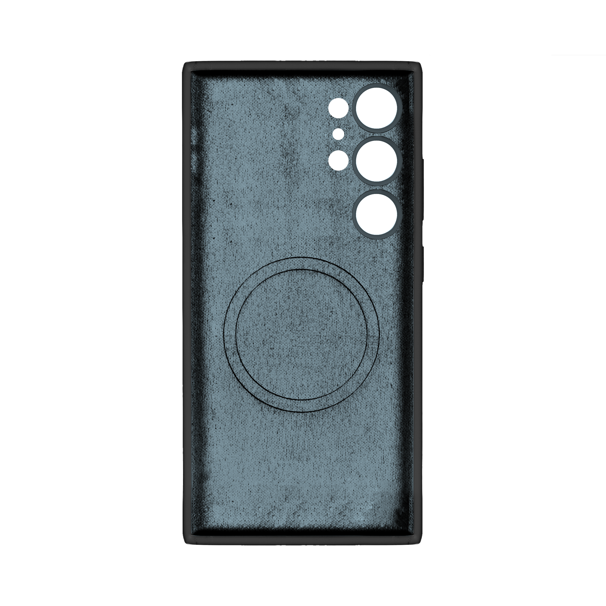 Rixus Soft TPU Phone Case With MagSafe Compatible For Samsung Galaxy S24 Ultra Black