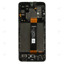 Samsung Galaxy A32 5G A326B Display And Digitizer With Frame Black Service Pack