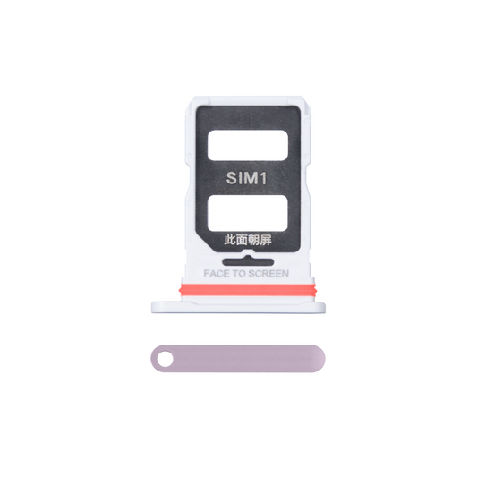 Xiaomi 12 Lite 5G Sim Card Holder Lite Pink OEM