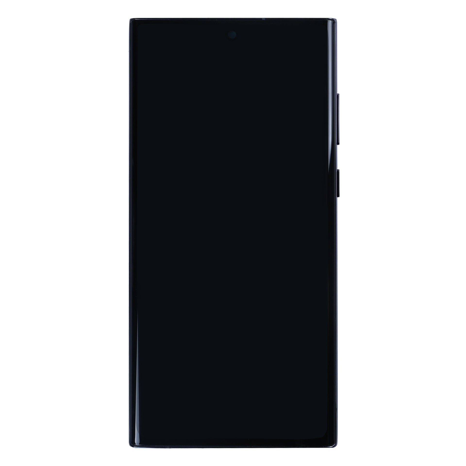 Samsung Galaxy S22 Ultra 5G S908B Display And Digitizer With Frame Phantom Black Soft-OLED