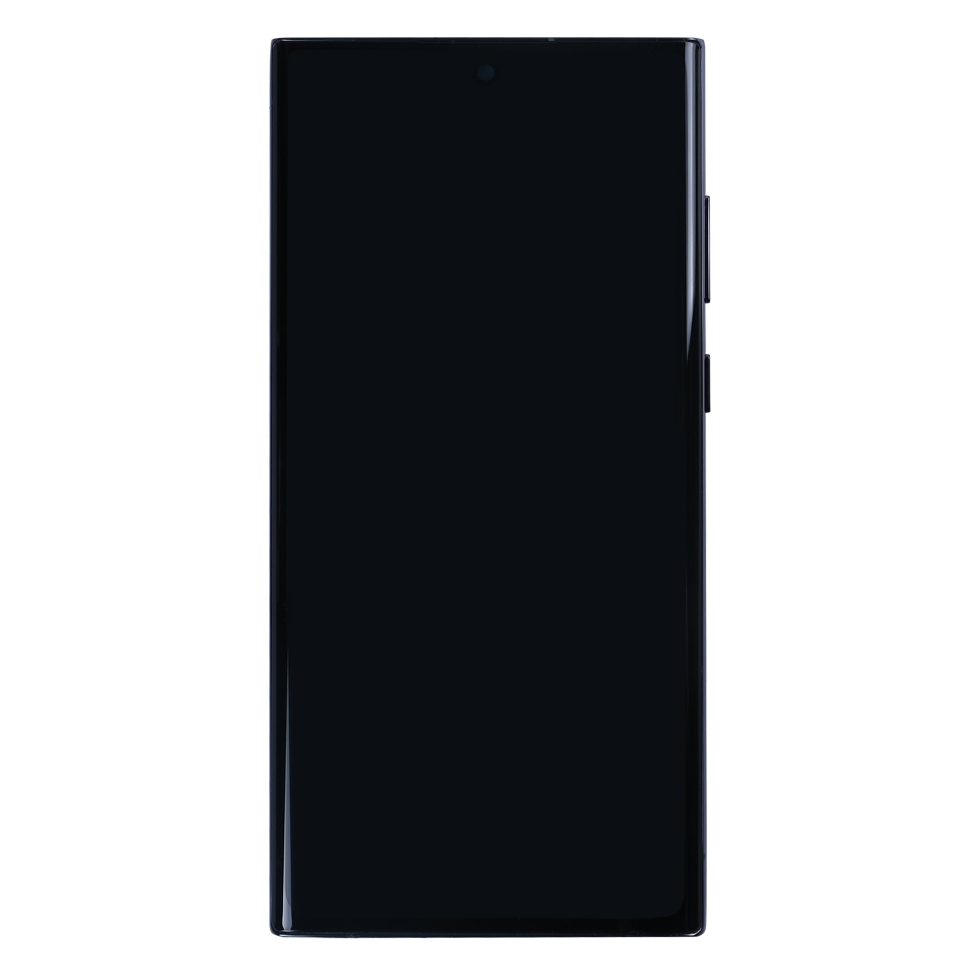 Samsung Galaxy S22 Ultra 5G S908B Display And Digitizer With Frame Phantom Black Soft-OLED