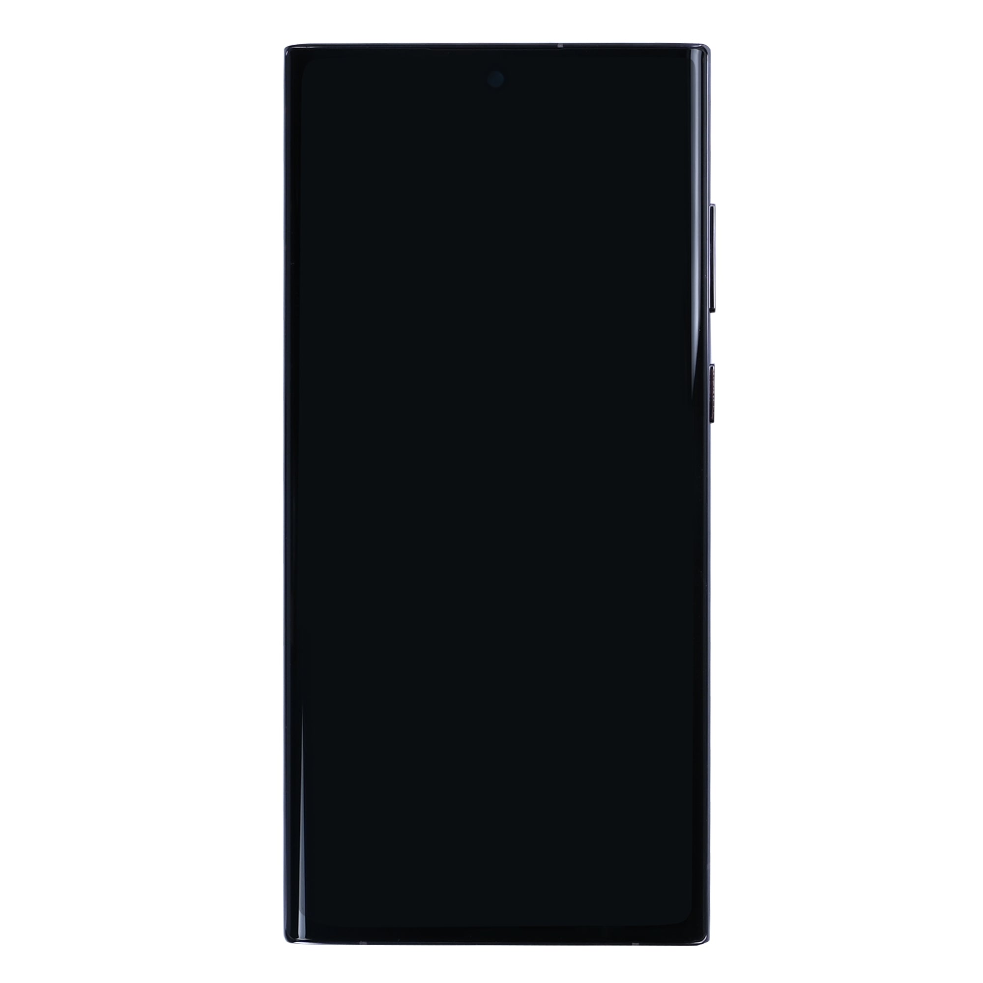 Samsung Galaxy S22 Ultra 5G S908B Display And Digitizer With Frame Phantom Black Soft-OLED