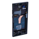 Samsung Galaxy S22 Ultra 5G S908B Display And Digitizer With Frame Phantom Black SOFT-OLED