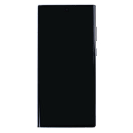 Samsung Galaxy S22 Ultra S908B Display And Digitizer With Frame Phantom White Soft-OLED