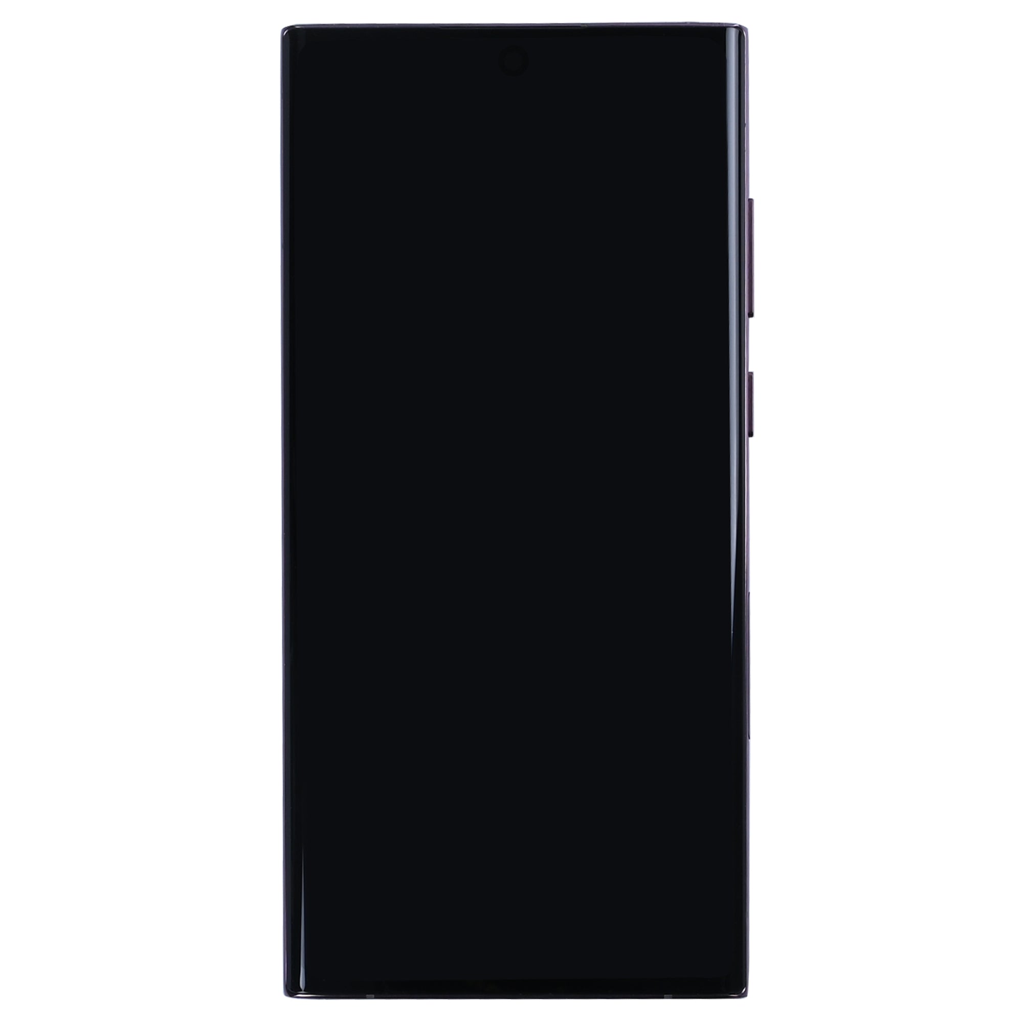 Samsung Galaxy S22 Ultra S908B Display And Digitizer With Frame Burgundy Soft-OLED
