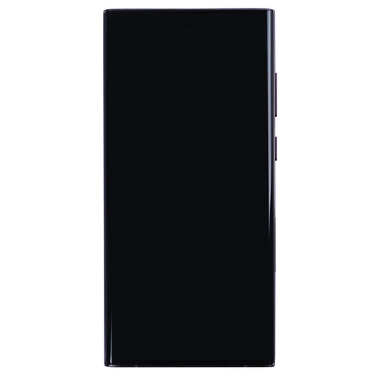 Samsung Galaxy S22 Ultra S908B Display And Digitizer With Frame Burgundy Soft-OLED