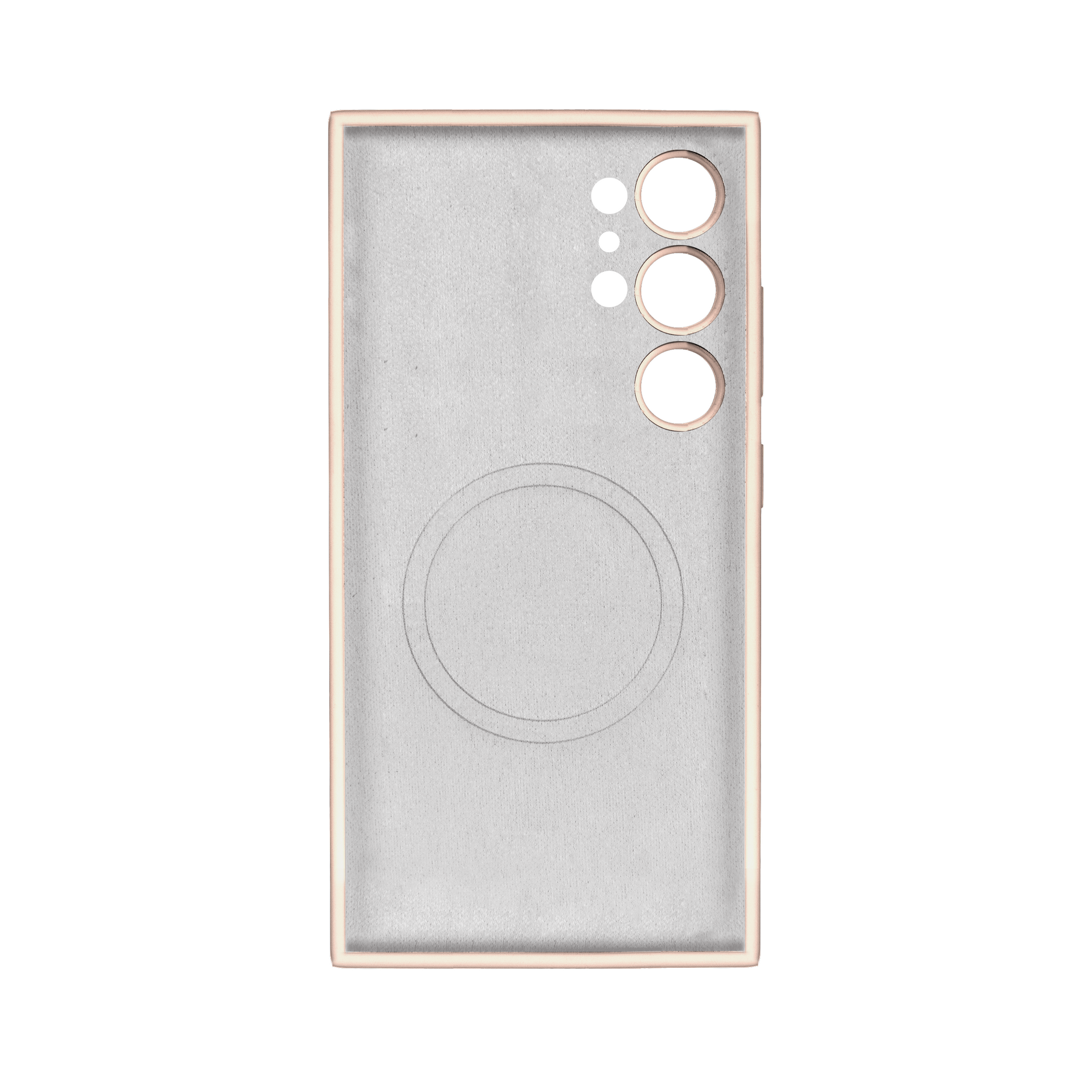 Rixus Soft TPU Phone Case Dark With MagSafe Compatible For Samsung Galaxy S24 Ultra Gold