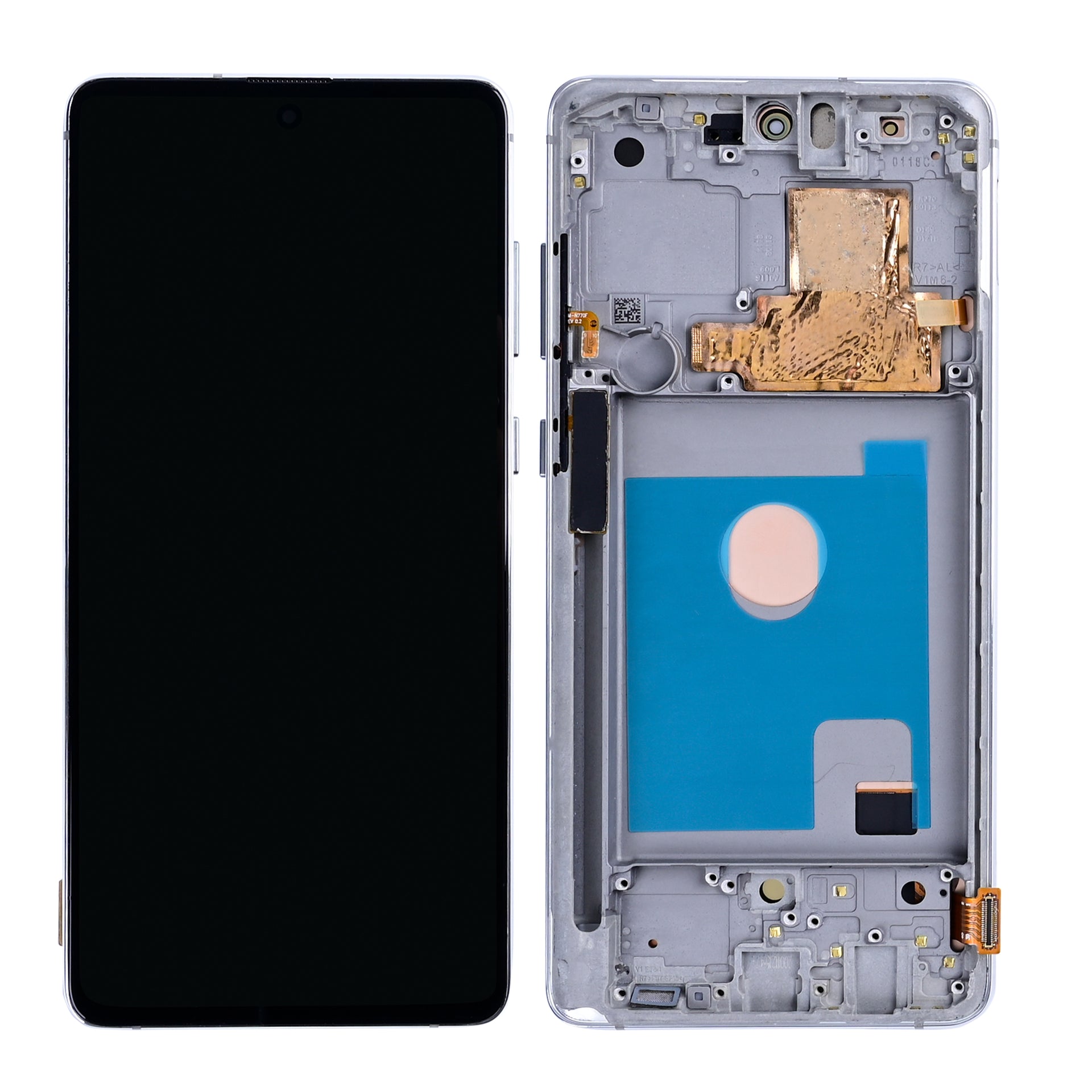 Samsung Galaxy Note 10 Lite N770F Display And Digitizer With Frame Aura Glow Soft-OLED