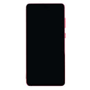 Samsung Galaxy Note 10 Lite N770F Display And Digitizer With Frame Aura Red SOFT-OLED