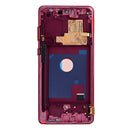 Samsung Galaxy Note 10 Lite N770F Display And Digitizer With Frame Aura Red SOFT-OLED