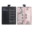 Samsung Galaxy Z Fold2 5G F916B Main Display And Digitizer With Frame Mystic Bronze With Bronze Hinge Service Pack