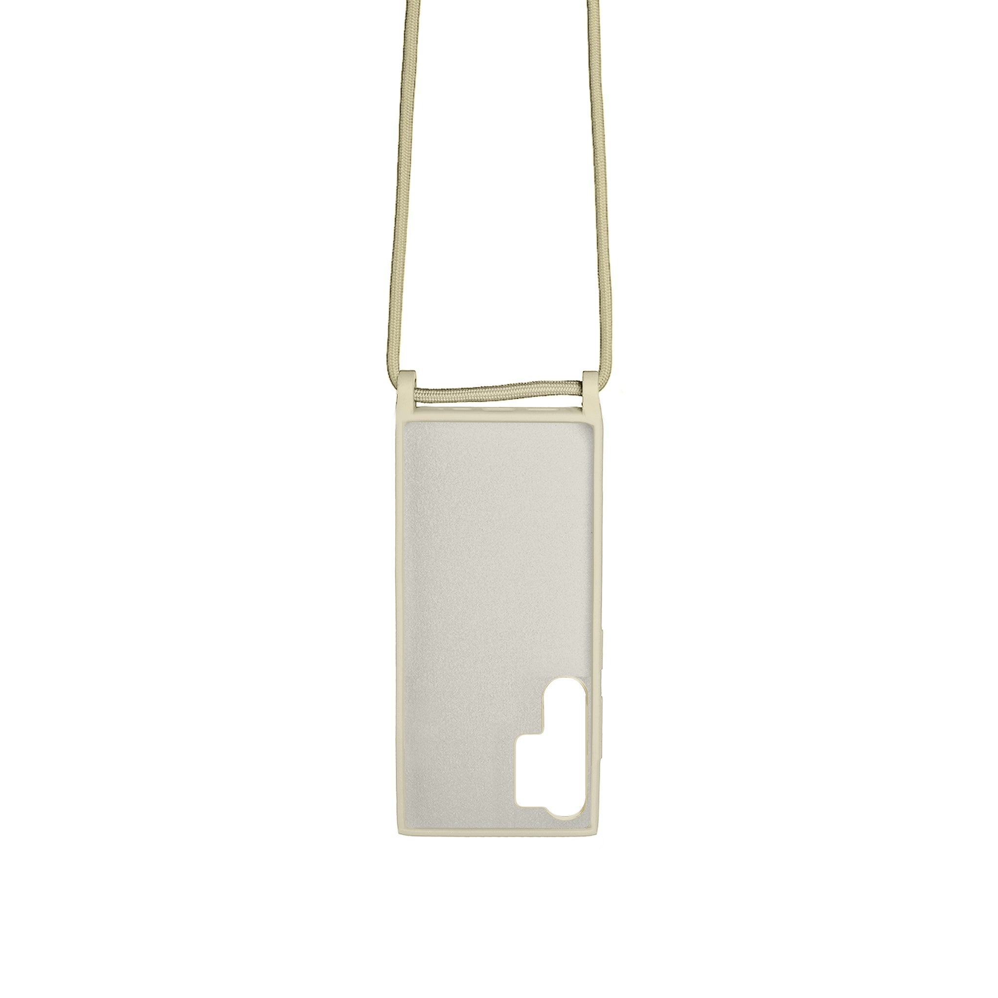 Rixus TPU Necklace Cord Cover For Samsung Galaxy S24 Ultra Gold