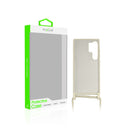 Rixus TPU Necklace Cord Cover For Samsung Galaxy S24 Ultra Gold