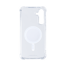 Rixus Anti-Burst Case With MagSafe For Samsung Galaxy S24, S25 Transparent