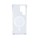 Rixus Anti-Burst Case With MagSafe For Samsung Galaxy S24 Ultra Transparent