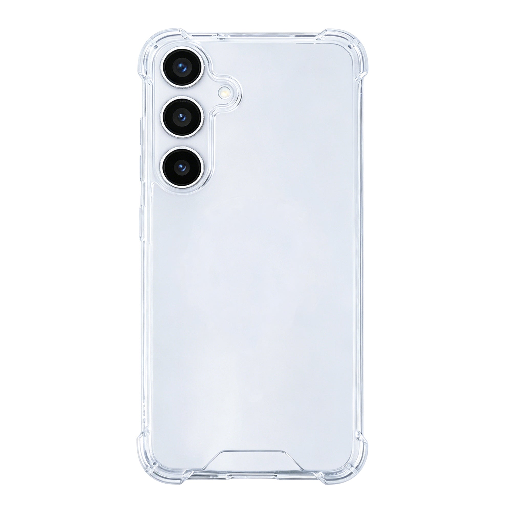 Rixus Anti-Burst Case For Samsung Galaxy S24, S25 Transparent