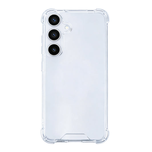 Rixus Anti-Burst Case For Samsung Galaxy S24 Plus, S25 Plus Transparent