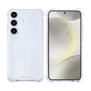 Rixus Anti-Burst Case For Samsung Galaxy S24 Plus, S25 Plus Transparent