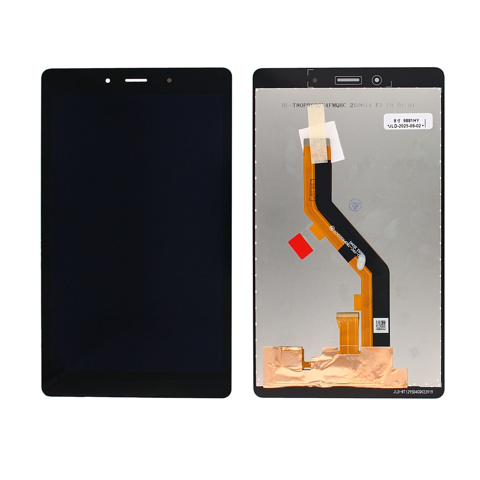 Samsung Galaxy Tab A 8.0 (2019) T295 LTE Display And Digitizer Without Frame Black OEM