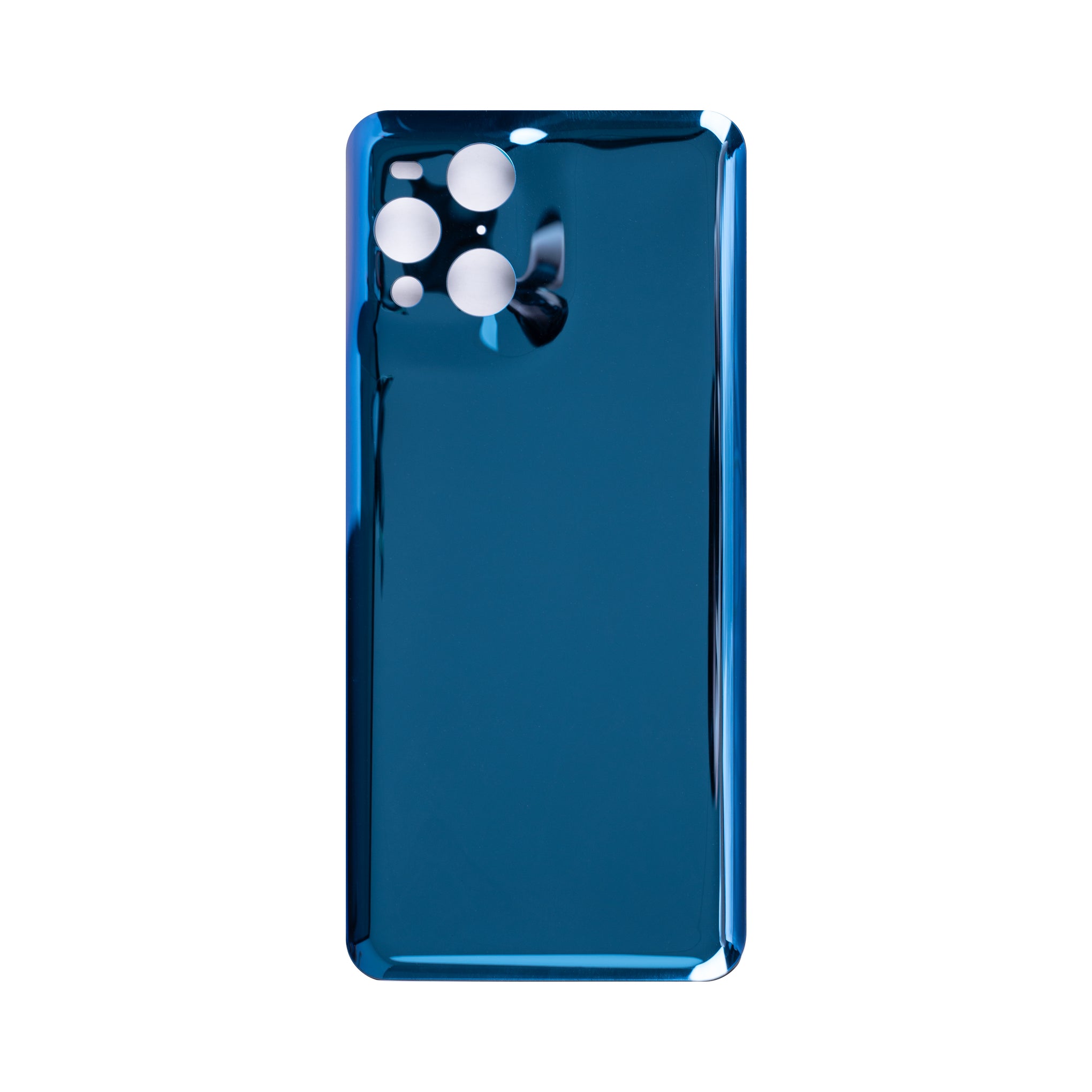 Oppo Find X3 Pro Back Cover Without Lens Blue OEM