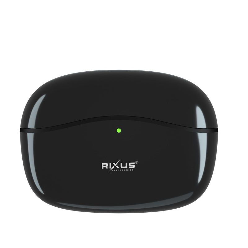 Rixus RXBT809B Crystal Clear Noise Cancelling Wireless Headset Black