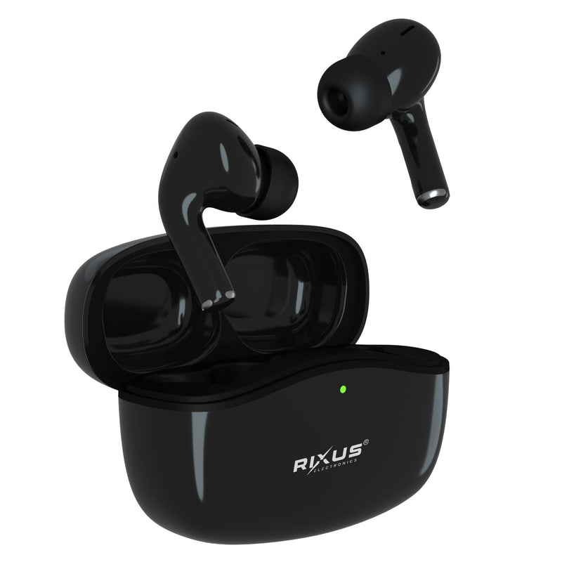 Rixus RXBT809B Crystal Clear Noise Cancelling Wireless Headset Black