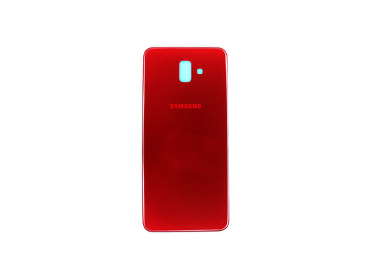 Samsung Galaxy J6 Plus J610F Back Cover Without Lens Red OEM