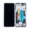 Oppo A58 5G Display And Digitizer With Frame Black OEM