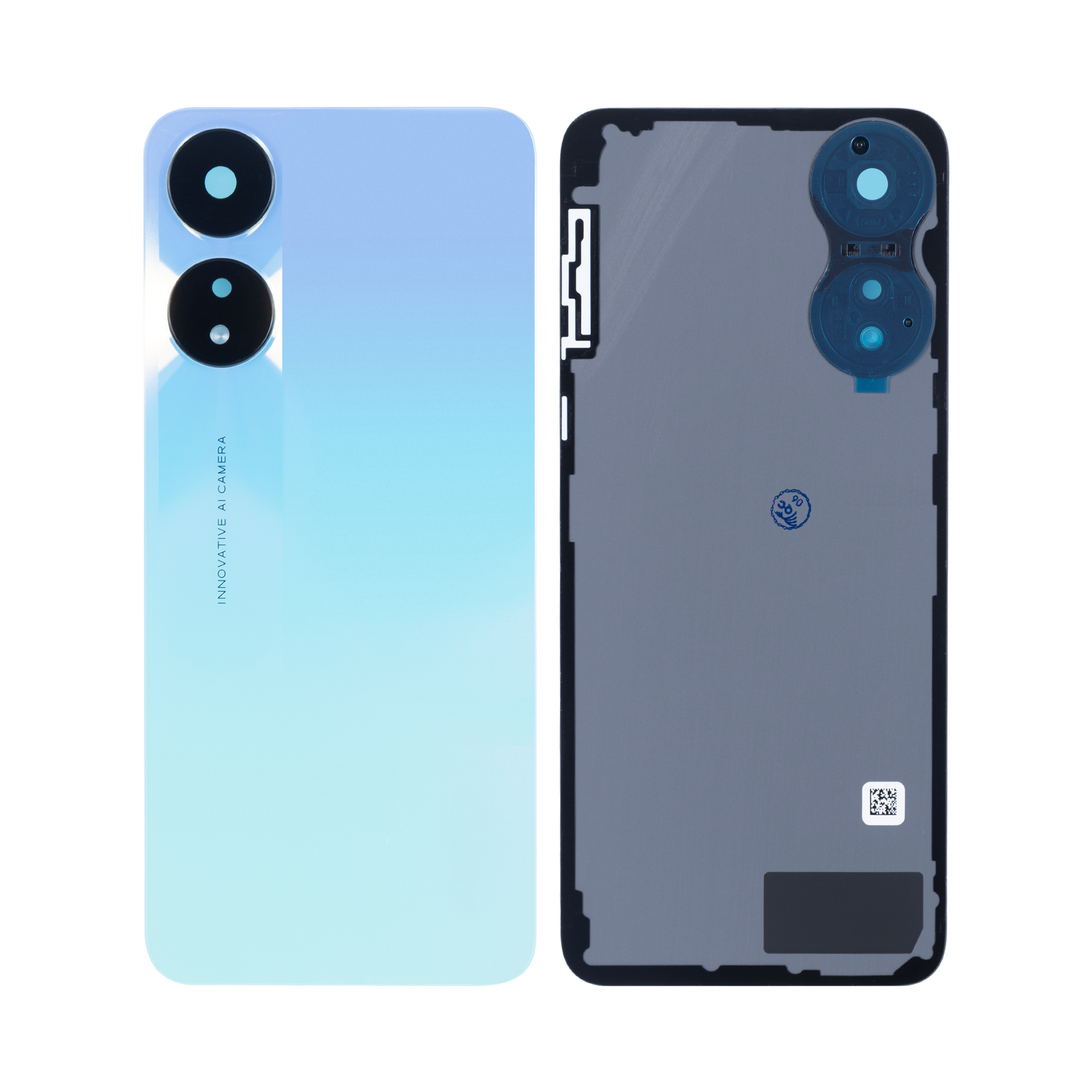 Oppo A58 5G Back Cover With Lens Blue OEM