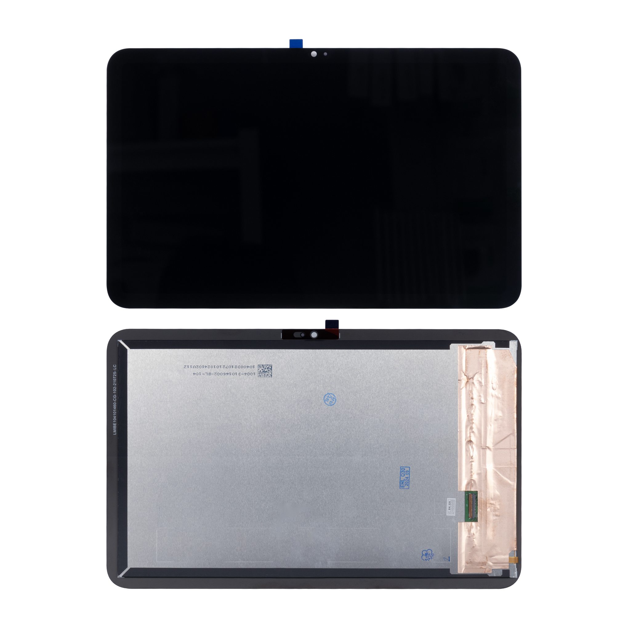 Nokia T20 Display And Digitizer Without Frame Black OEM