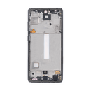 Samsung Galaxy A52 4G A525F Display And Digitizer With Frame Awesome Black Soft-OLED