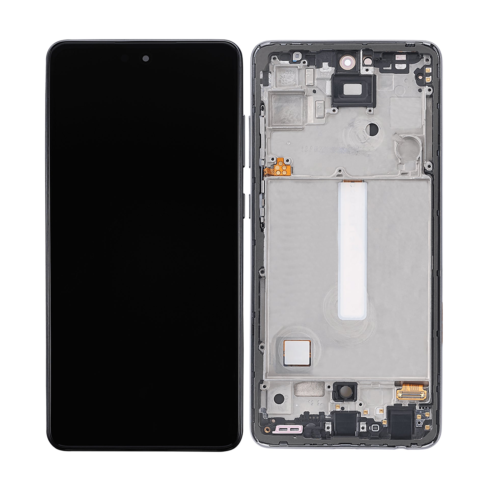 Samsung Galaxy A52 4G A525F Display And Digitizer With Frame Awesome Black Soft-OLED