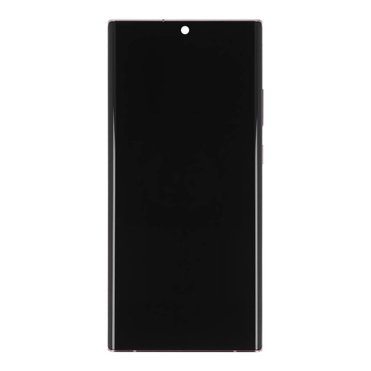 Samsung Galaxy Note 20 Ultra N985F, 5G N986B Display And Digitizer With Frame Mystic Bronze Service Pack