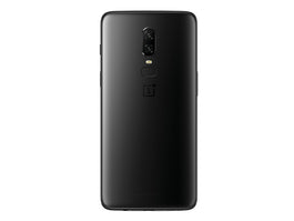 OnePlus 6 Back Cover With Lens Mirror Black OEM