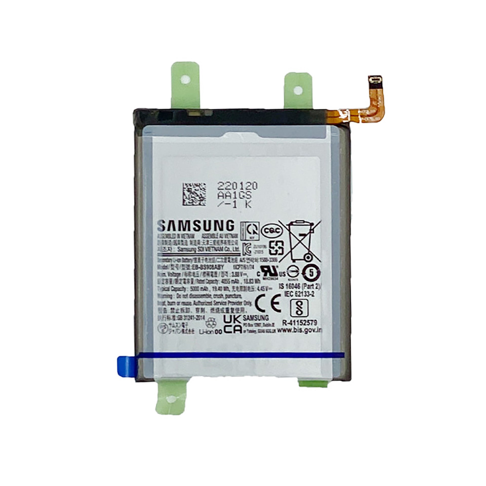 Samsung Galaxy S22 Ultra S908B Battery EB-BS908ABY Original