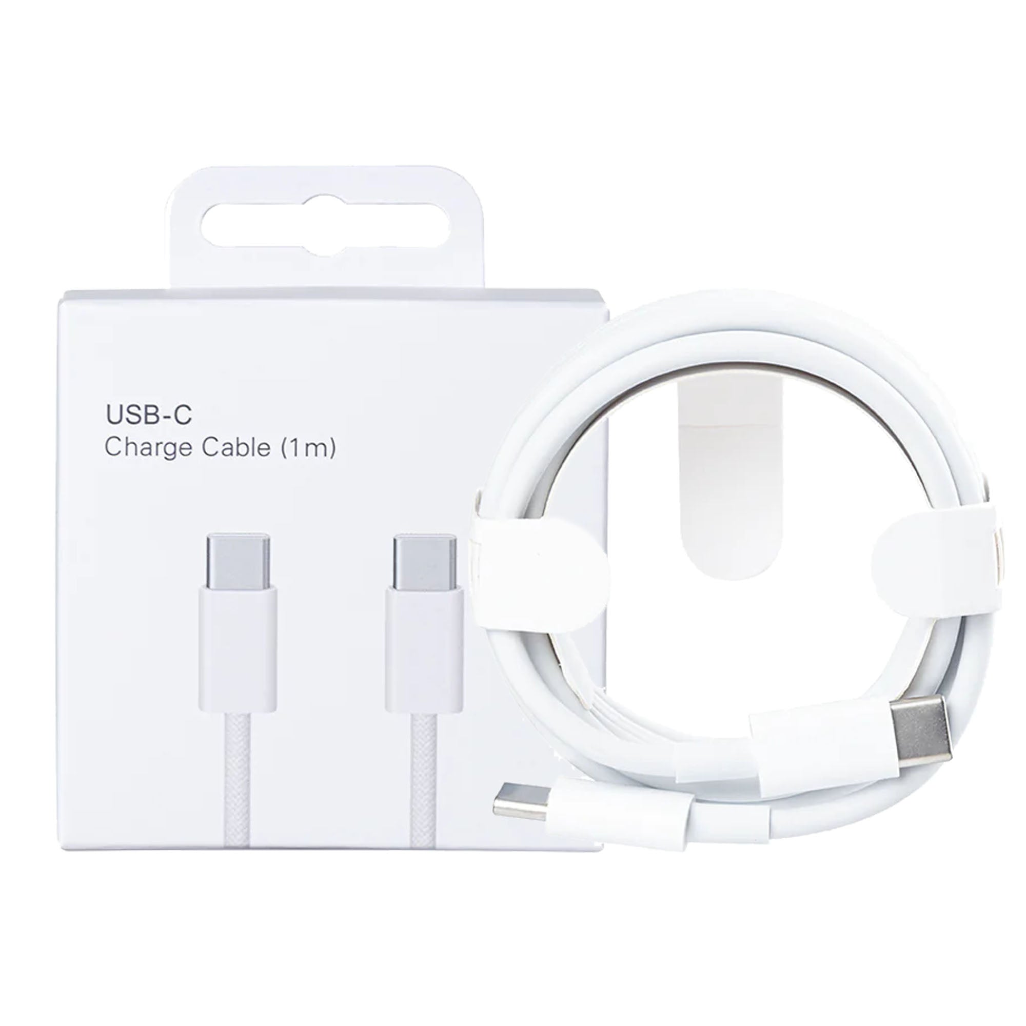 For Apple USB-C To USB-C Cable 100cm White Retail Box