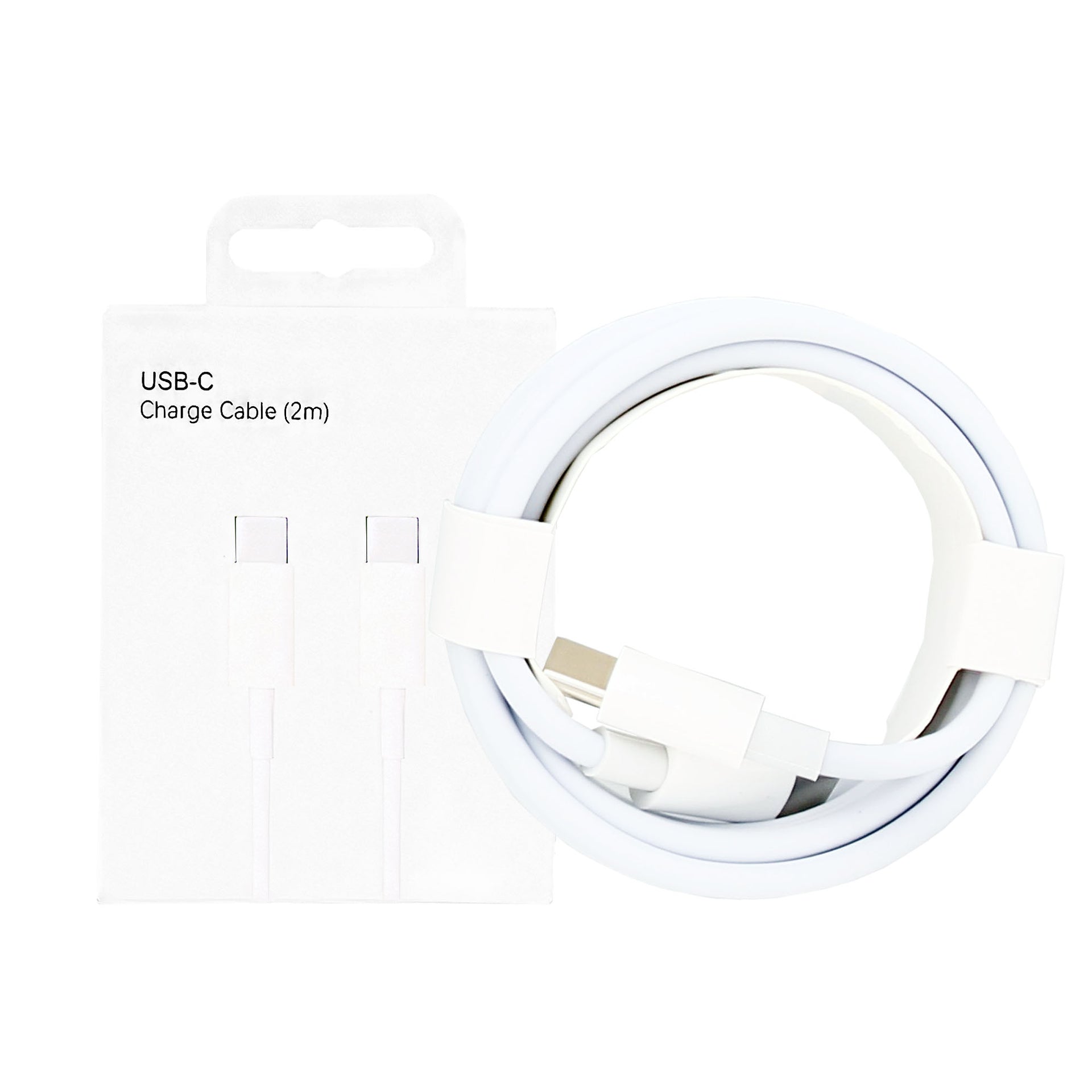 For Apple USB-C To USB-C Cable 200cm White Retail Box