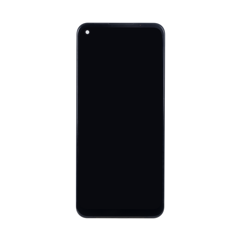 Oppo A53 4G, A53S 4G Display And Digitizer With Frame Black OEM
