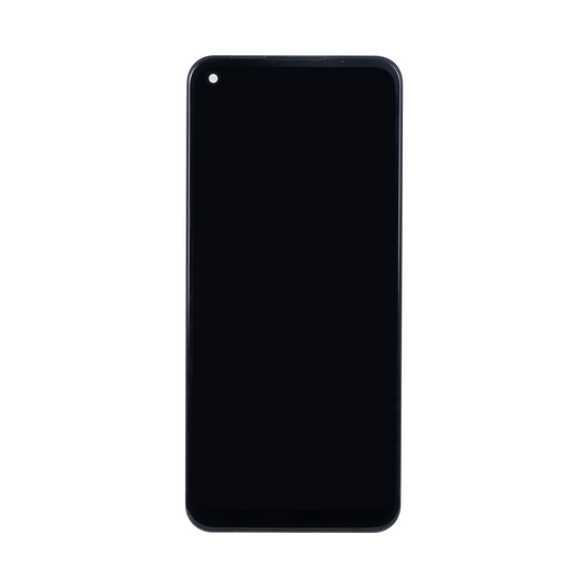 Oppo A53 4G, A53S 4G Display And Digitizer With Frame Black OEM