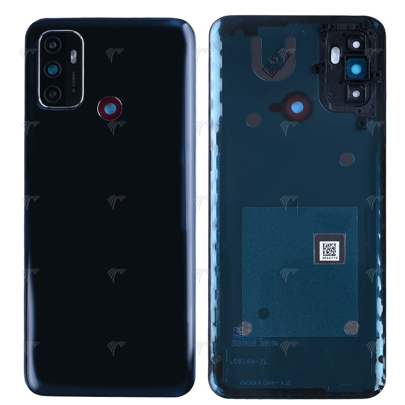 Oppo A53s, A53 Back Cover Electric Black