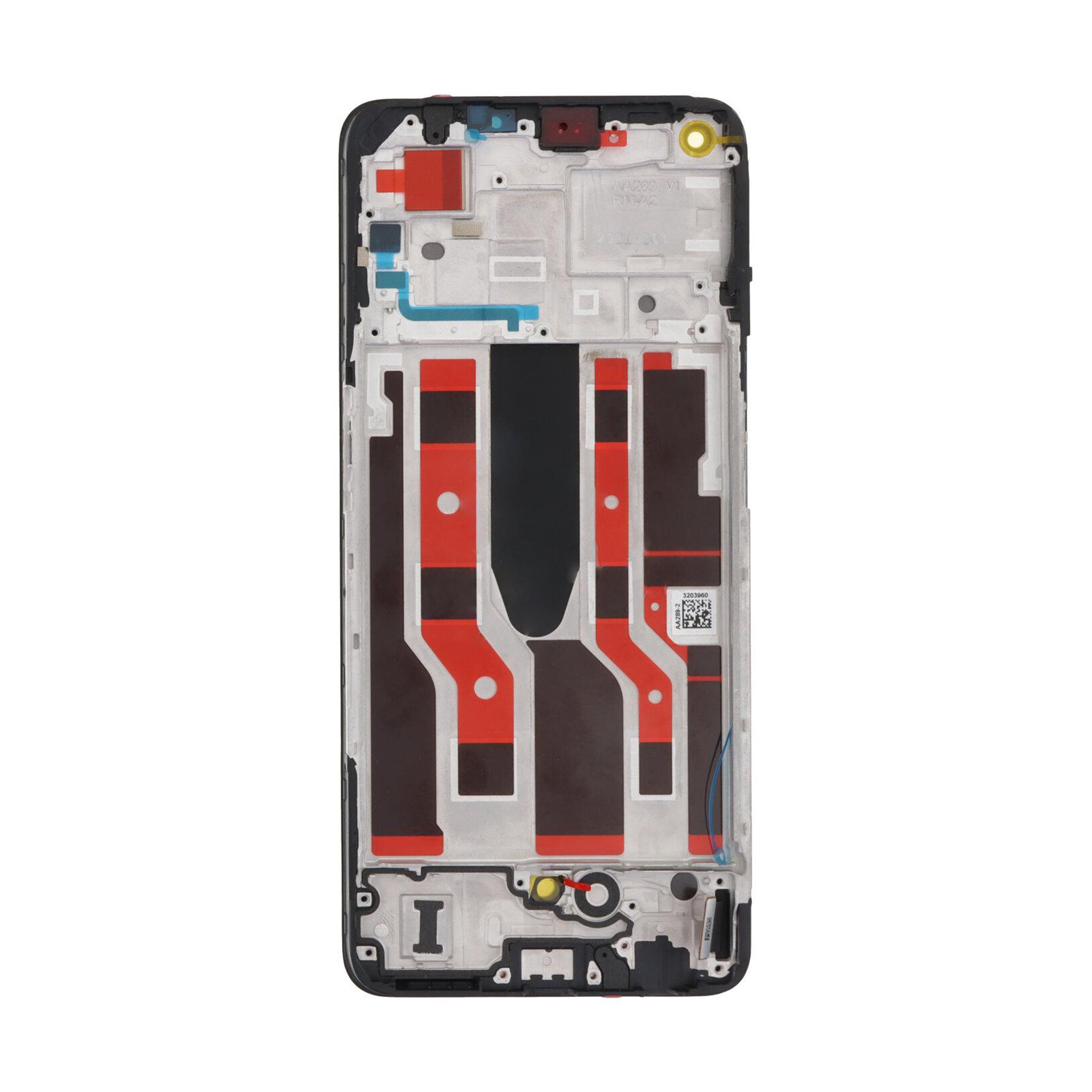 Oppo Reno 8 Lite Display And Digitizer With Frame Cosmic Black OEM