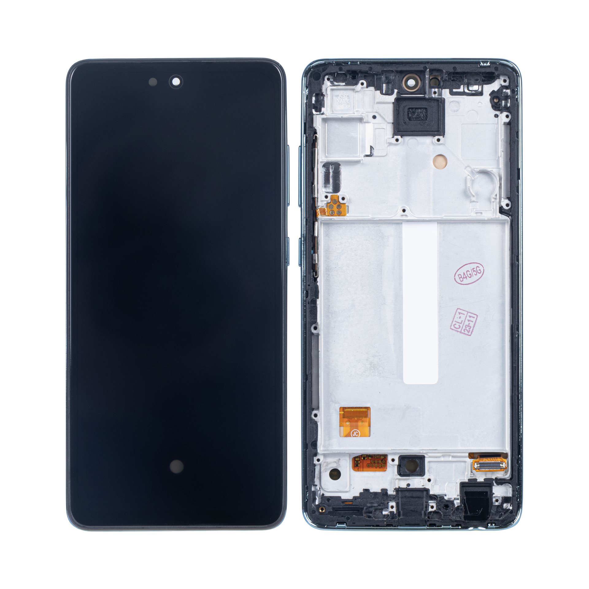 Samsung Galaxy A52 4G A525F Display And Digitizer With Frame Awesome Blue Soft-OLED