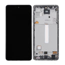 Samsung Galaxy A52 4G A525F Display And Digitizer With Frame Awesome White Soft-OLED