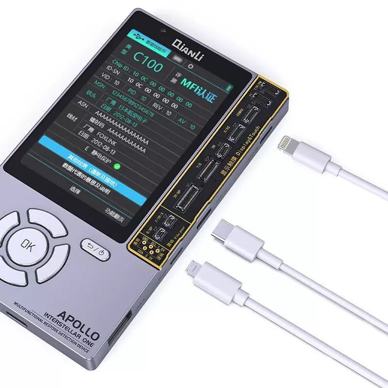 QIANLI Apollo Programmer (True tone,battery,vibrator,mfi,eeprom) With Built-in Battery