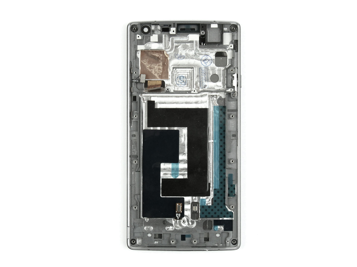 OnePlus Two Display And Digitizer With Frame Black OEM