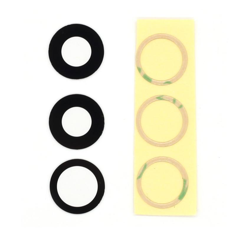 For Apple iPhone 11 Pro, 11 Pro Max Camera Lens Cover Set Black OEM